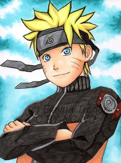 Naruto Uzumaki drawing