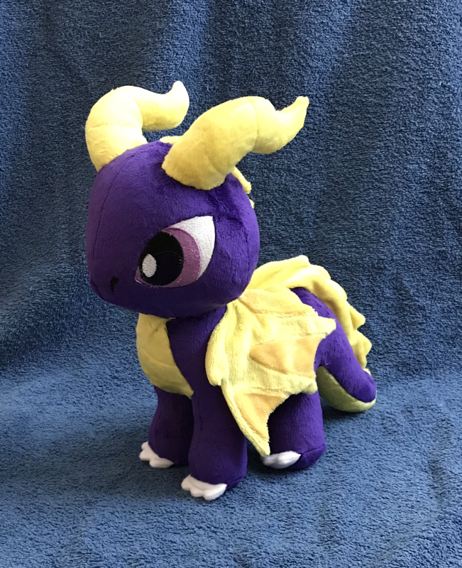 Spyro the Dragon plush
